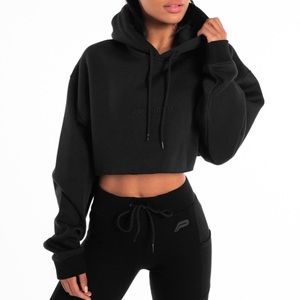 Pursue fitness cropped hoodie